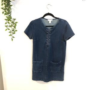 Denim sundress size Small